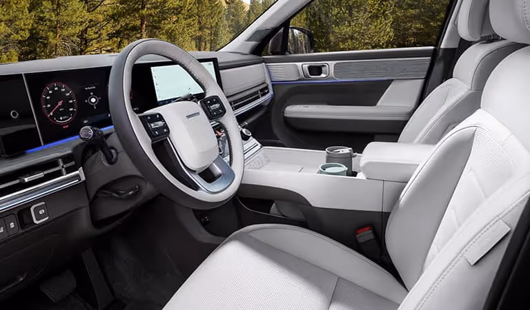 2026 Hyundai Santa Fe interior cabin view